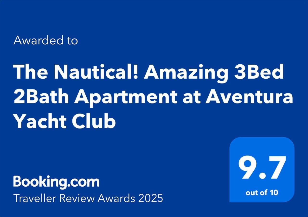 The Nautical! Amazing 3Bed 2Bath Apartment At Aventura Yacht Club Esterno foto